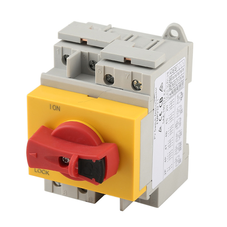 Din Rail mounted DC Isolators Kwụpụ Mgbanwe Maka Solar Pv