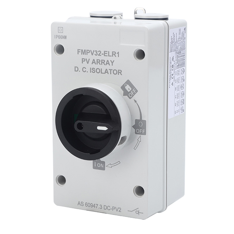 Ip66 Dc Waterproof Isolator Switch With Air Valve