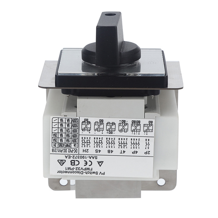 2 Ogwe osisi etinyere DC Isolator Switch